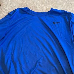 Blue Nike t shirt